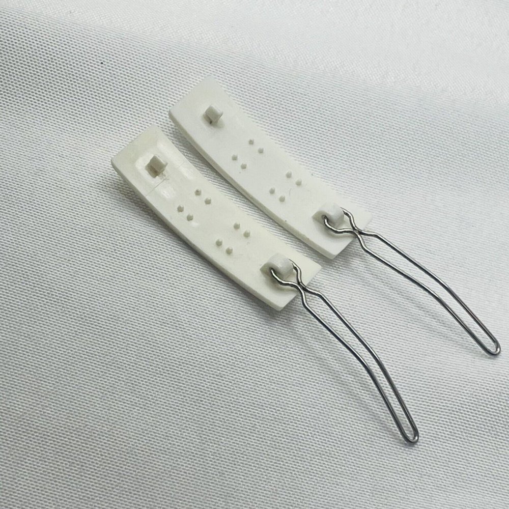 Brownie Barrettes GSA Girl Scouts One Pair Vintage 1980s Hair Accessory 1.75” - Picture 3 of 6